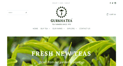 Desktop Screenshot of gurkhatea.com