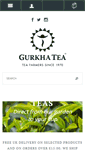 Mobile Screenshot of gurkhatea.com